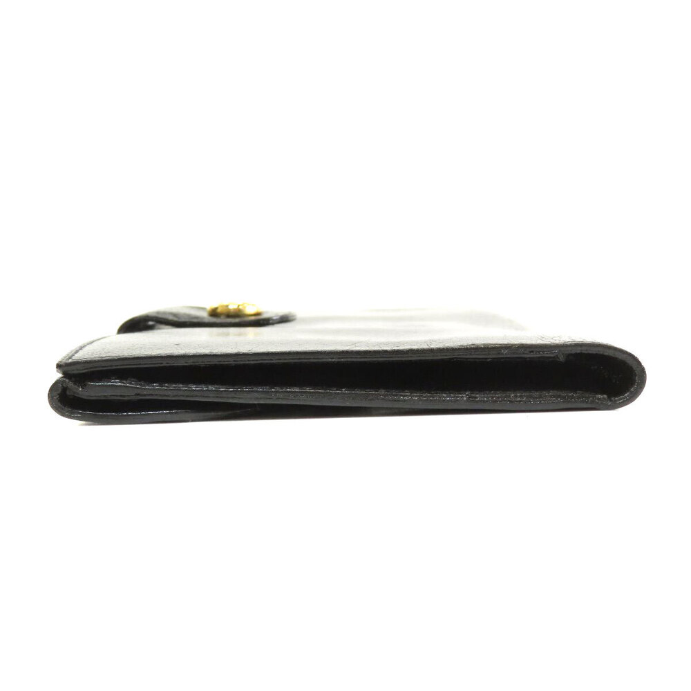 Celine long leather calfskin Wallet logo wallet - Picture 3 of 8